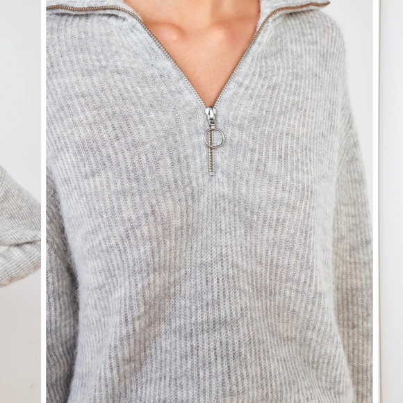 Quince Baby Alpaca-Wool Quarter Zip - Picture 2 of 7